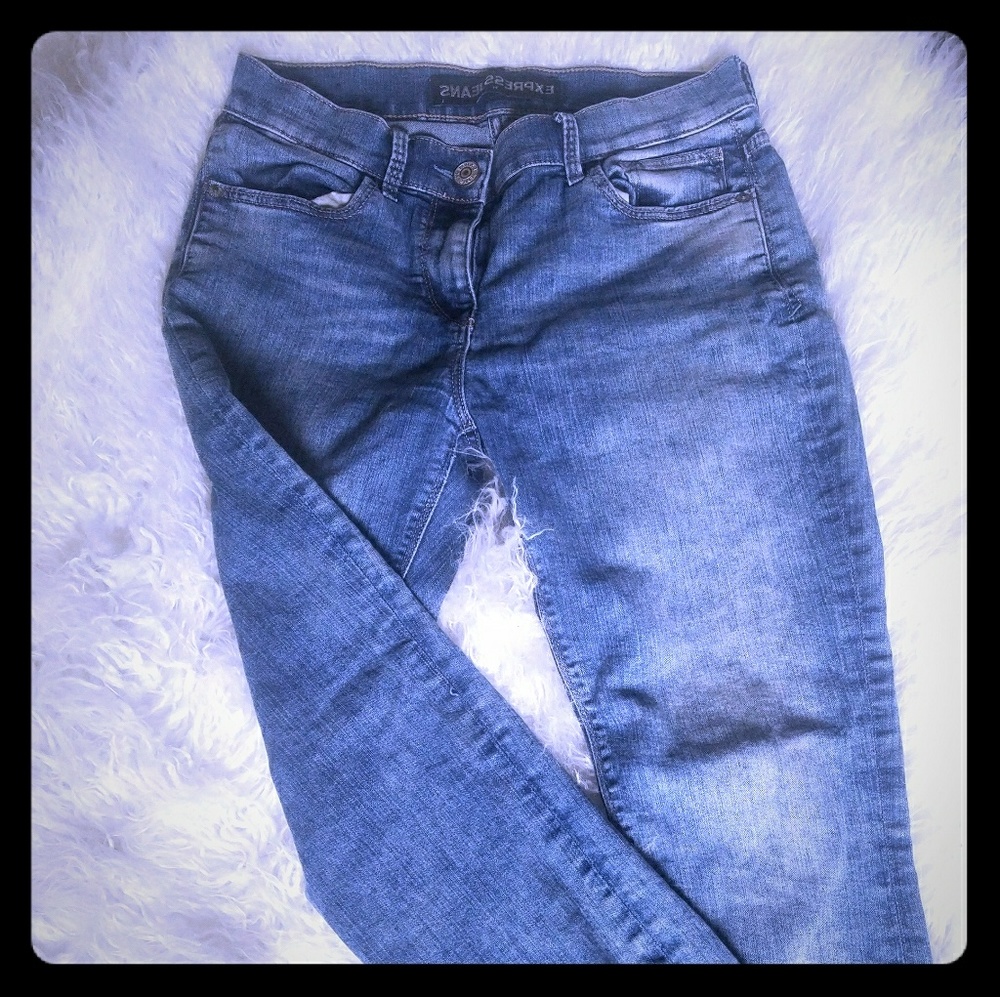 Like new express jeans